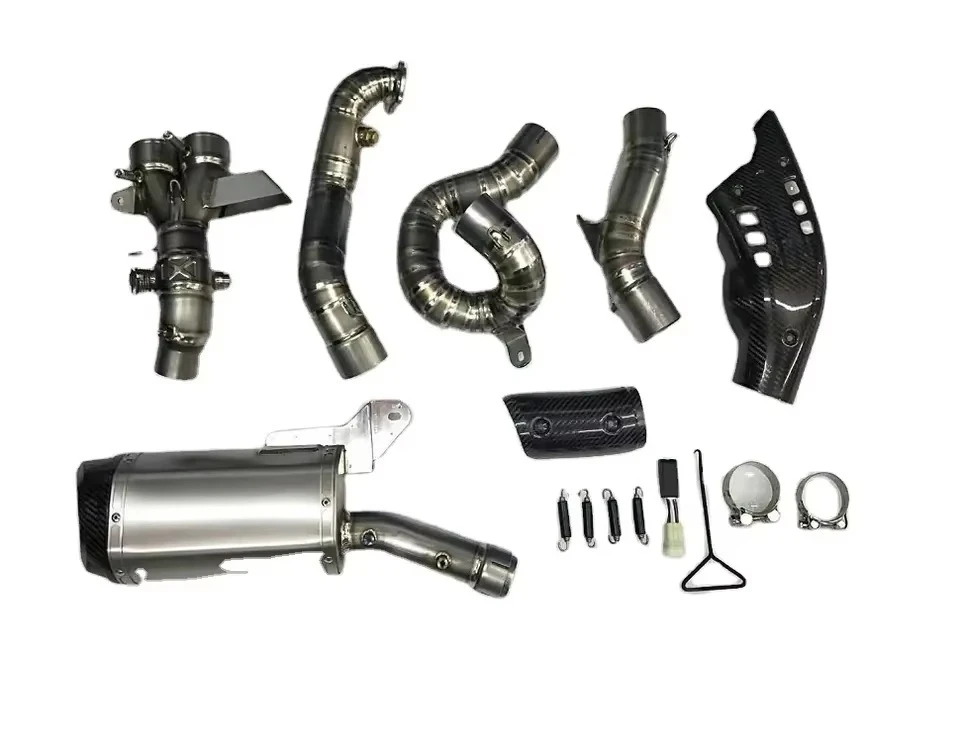 

Motorcycle Performance Titanium Exhaust Pipe Muffler System For Ducati Multistrada 1200