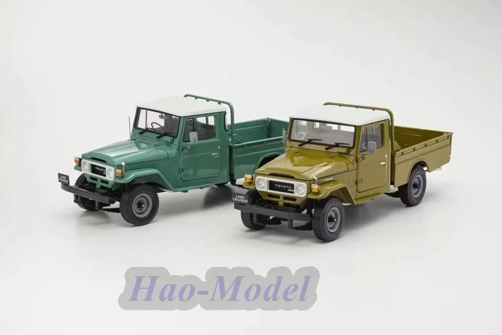 

KYOSHO 1/18 для Toyota Land Cruiser40 пикап из сплава, литая под давлением модель автомобиля, имитация игрушки для мальчиков, подарок на день рождения, коллекция для хобби