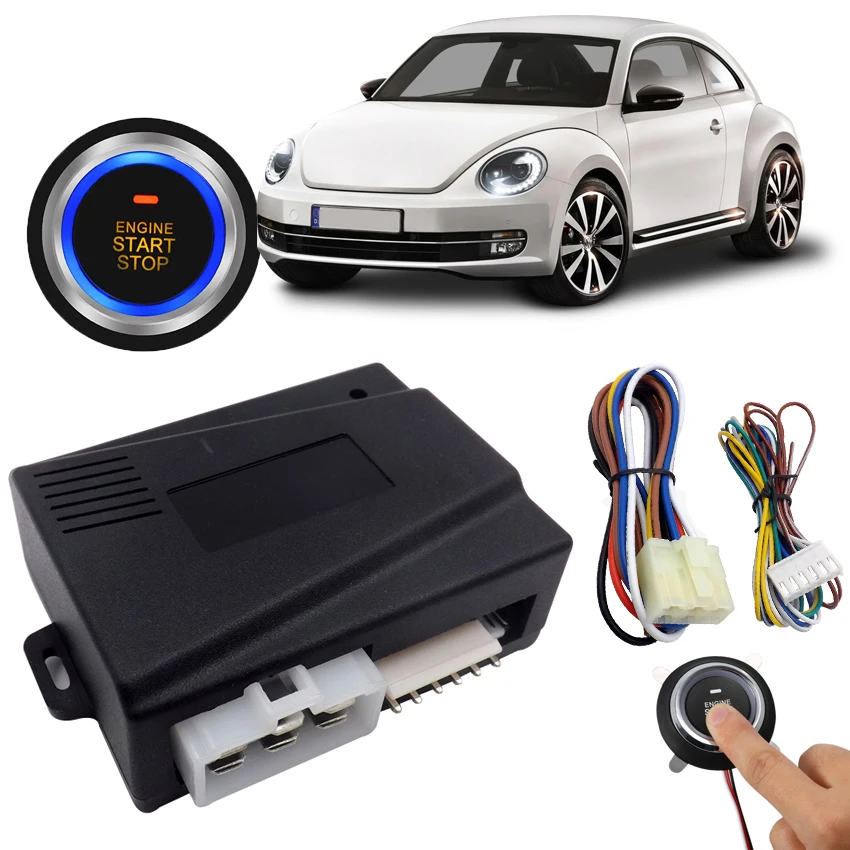 Remote Start for Cars Keyless Entry System Car Door Lock One Button Automatic Engine Ignition Starter Smart Control 12V