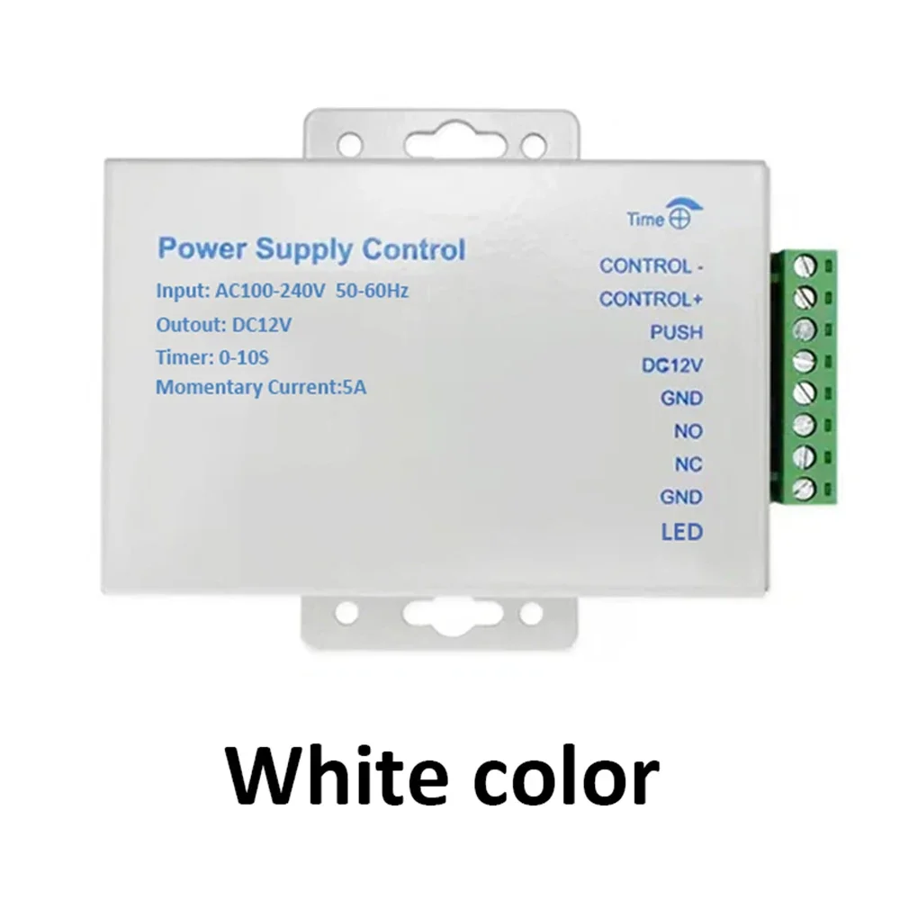 Sistema de Control de Acceso de puerta, interruptor de fuente de alimentación 3A 5A CA 100 ~ 240V para cerradura eléctrica RFID, sistema de Control