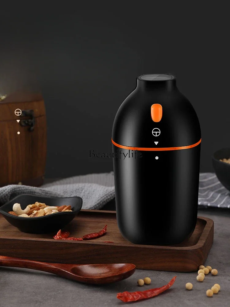 Coffee bean grinding integrated coffee machine electric household hand grinding multi-functional grinding machine