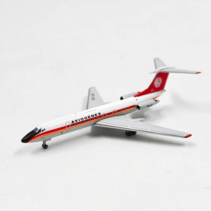 

herpa Diecast Alloy 1:500 Scale TU134A 537018 Passenger Airplane Model For Display Collections
