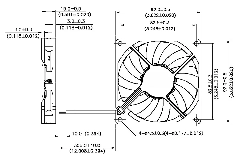 New 9CM Ultra-thin Cold Exhaust Cooling Fan Weak Current Box Cabinet Server 110V220V Speed Regulation Equipment