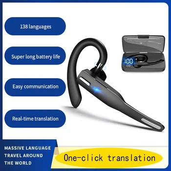New translation headphones 138 languages ​​instant translate smart offline voice translator wireless Bluetooth translator headset