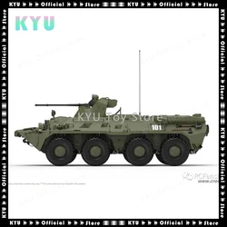 Crossrc 1/12 8x8 Bt8 Wheeled Armored Vehicle Amphibious Rc Model Vehicle Simulation Military Vehicle