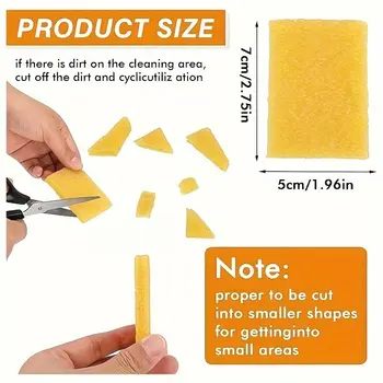 Gumka do czyszczenia zamszu i owczej skóry matowej, pielęgnacja obuwia, środek do czyszczenia skóry, naturalna gumowa szczotka do butów 8 best sales Gumka do butów - №7