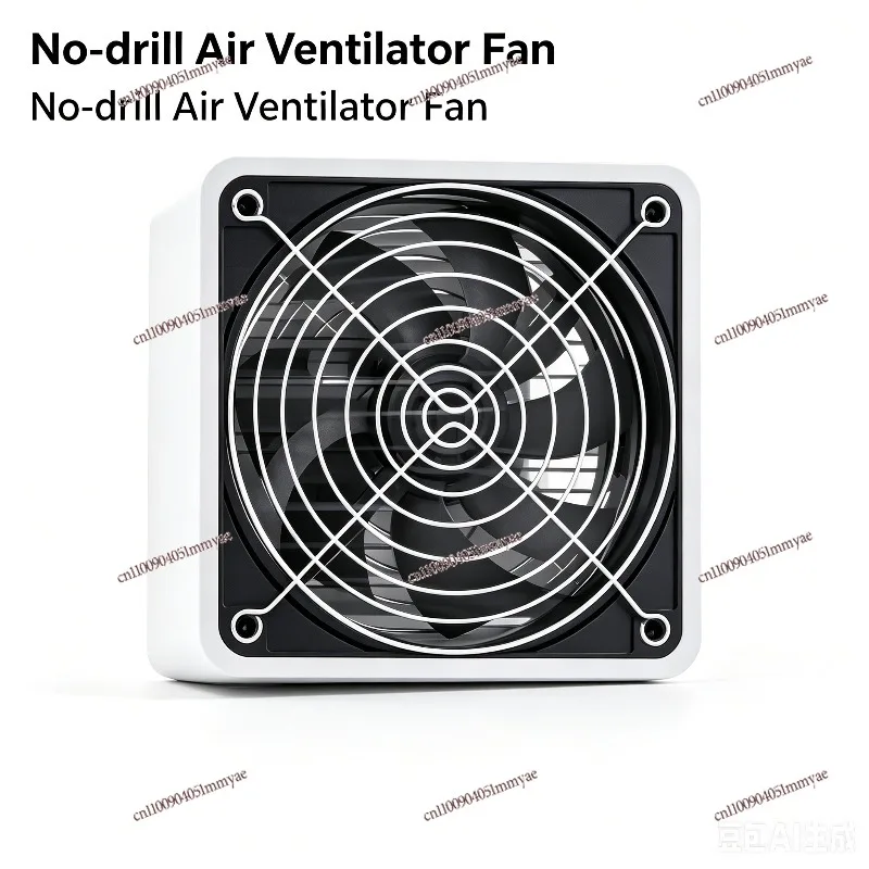 Drill-free Fresh Air Ventilator Bedroom Air Purification Device Formaldehyde Odor Purification Circulation System