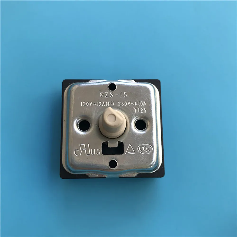 120V/13A 250V/10A 2ND/3RD/4TH Gear Knob Switch Electric Oil Heater Rotary Switch Temp Control 10AT125 For Midea Electric Heater