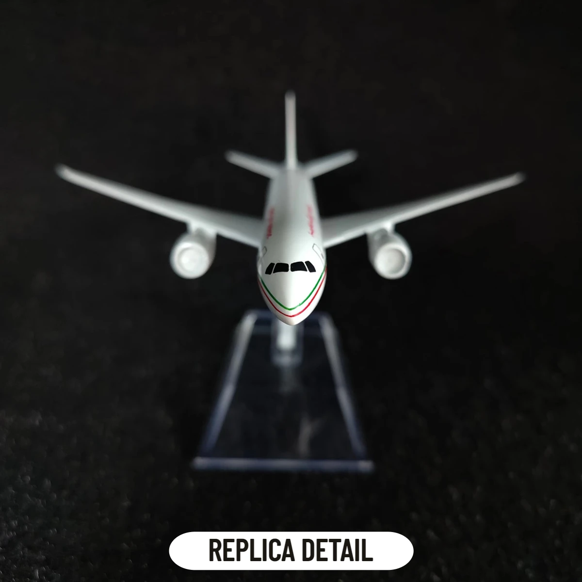 Scale 1:400 Metal Diecast Plane Model Morroco Airlines Replica 16cm Boeing Airbus Aircraft Aviation Airplane Miniature Toy