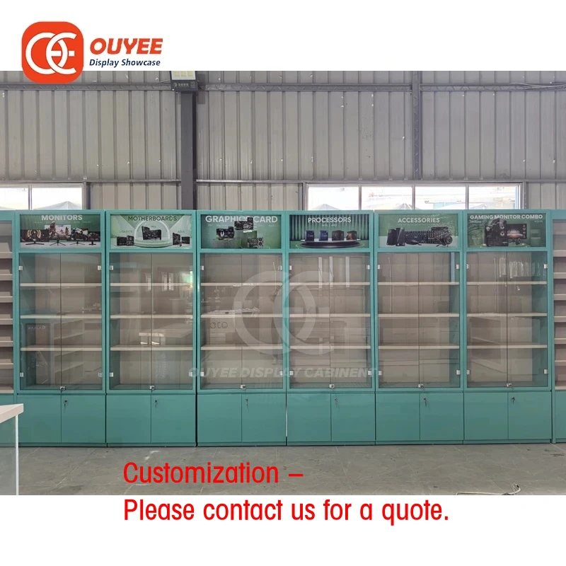 custom.Durable Electronics Retail Project Fixture System Solution Recycled Material Mobile Display Solution