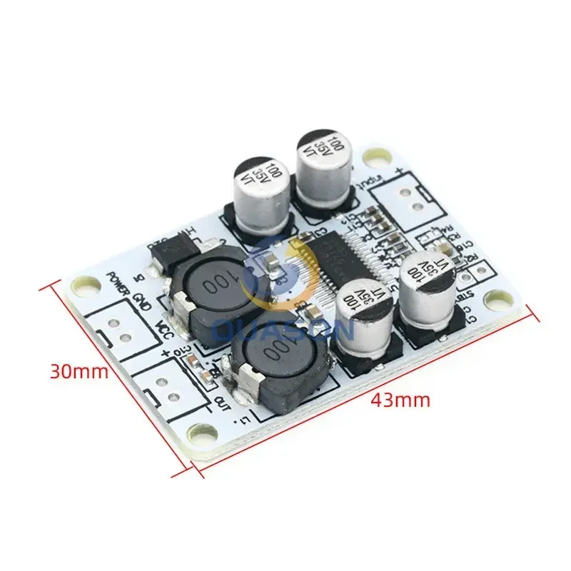 TPA3110 เครื่องขยายเสียงดิจิตอลบอร์ดมินิเครื่องขยายเสียง PBTL single channel Mono 30W amplificador