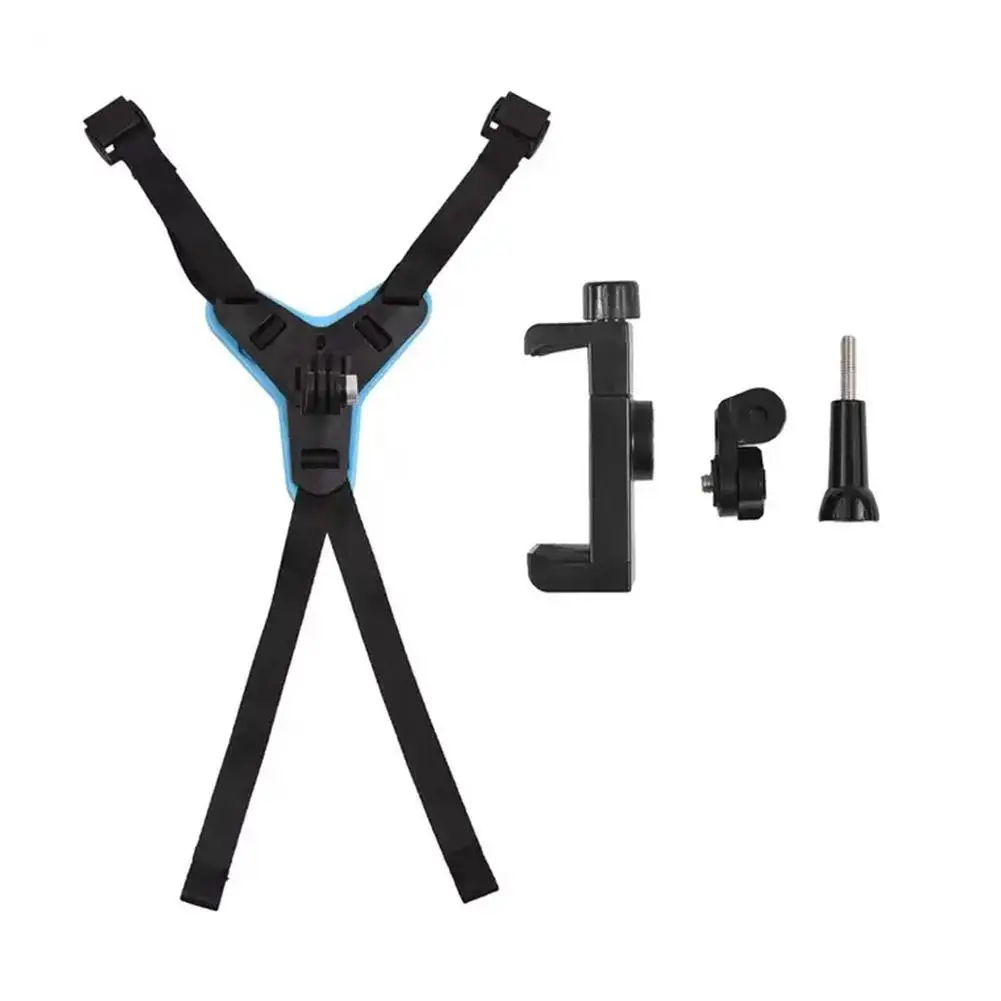 Motorfiets Rijden Mobiele Telefoon Houder Actie Camera Draagbaar Met Clip Beugel Telefoon Mobiele Accessorie Stand Houder Kin Hij A9c4