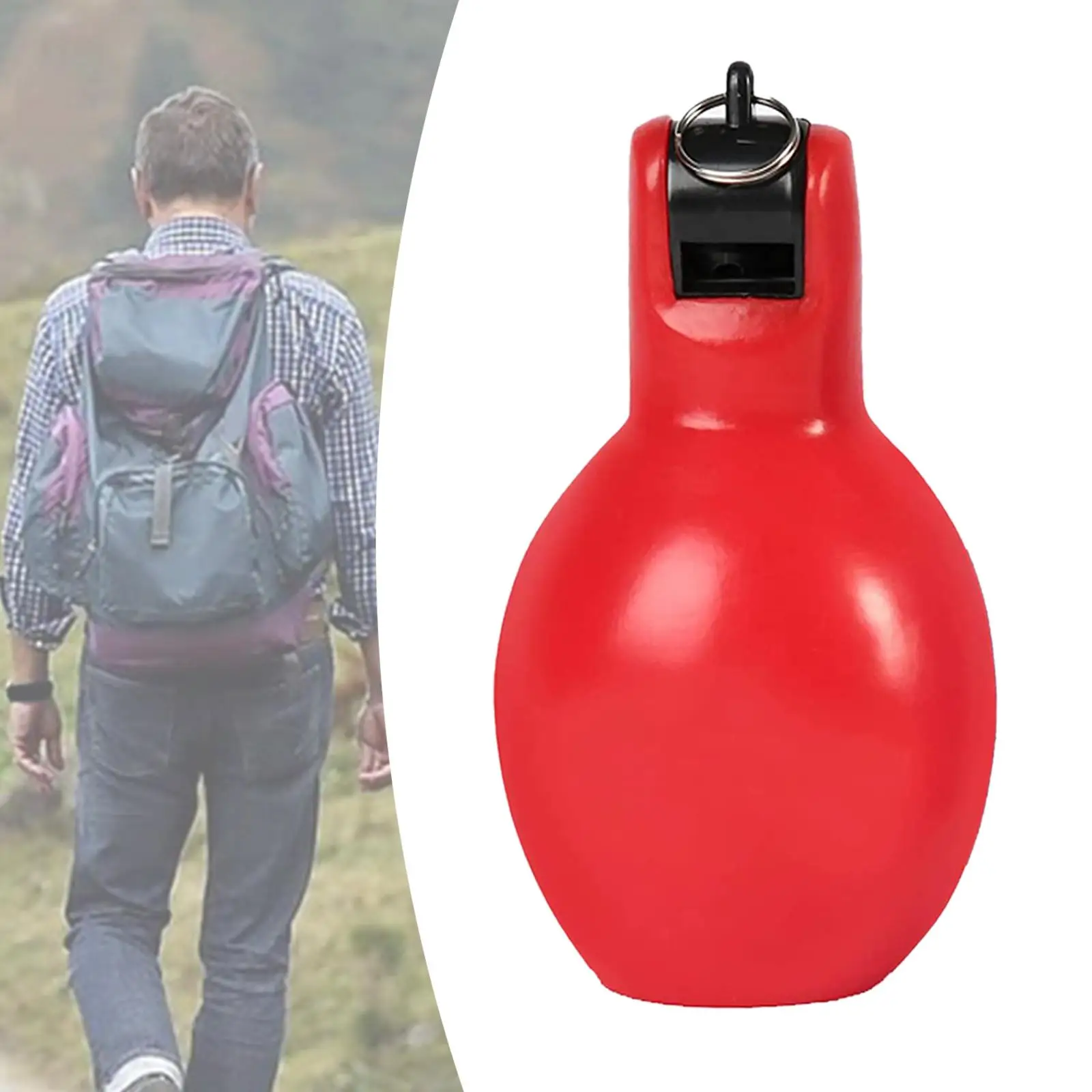 Lightweight Squeeze Whistle, Outdoor Loud Sound for Hiking Camping Adults Games