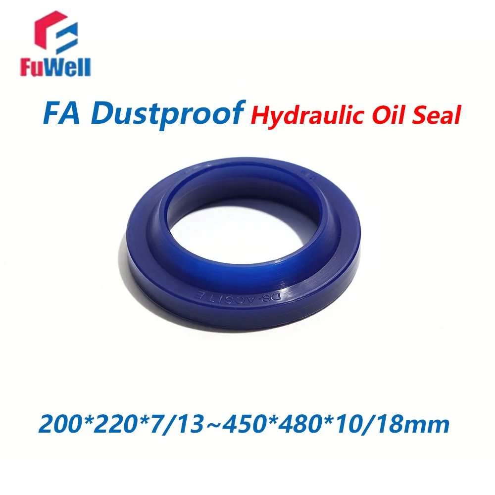 Fuwell 1pcs FA PU Hydraulic Oil Seal Dustproof Hydraulic Piston Pump Quality Assurance Good Price 200*220*7/13mm~450*480*10/18mm