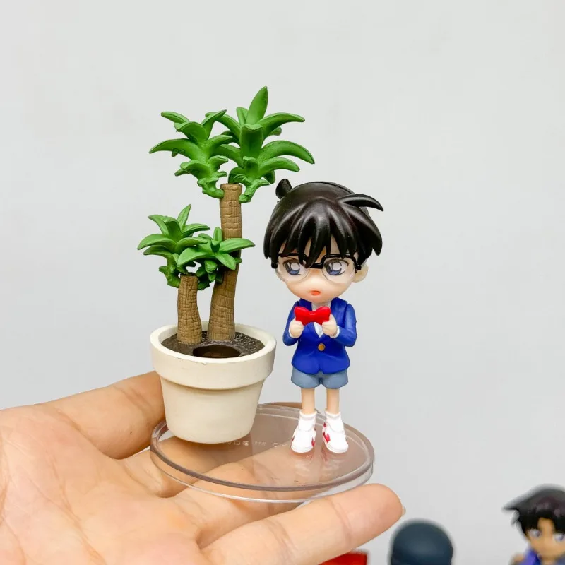 6 قطعة/المجموعة المحقق كونان صندوق أعمى اللعب مكتب ديكور تخزين أنيمي الشكل أنيتا هايلي كايتو كيدو ألعاب الدمى جمع الحلي #5