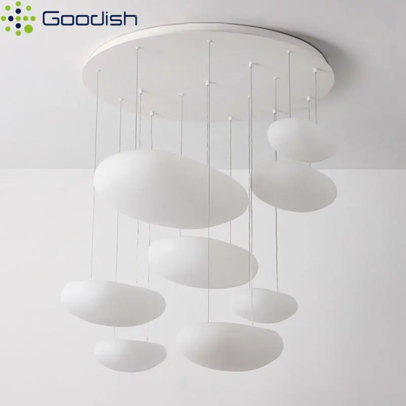Modern Salon Pendant Ceiling Light Hogar Moderno Lustre Hanging Smart Art Lamp for Dining Room Living Home Decoration Chandelier