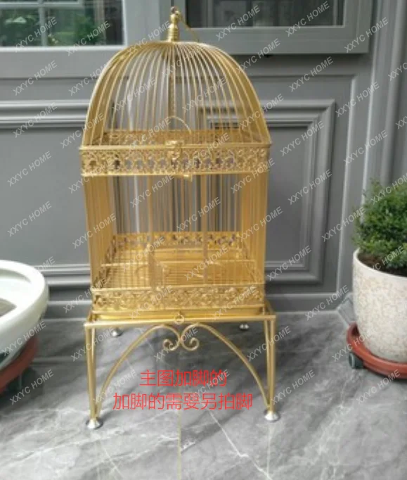 Bird Cage Pigeon Bird Cage Square Big Brother Parrot Thrush Eyebrow Tiger Skin Big Brother Turtledove White Eye Xuan Feng