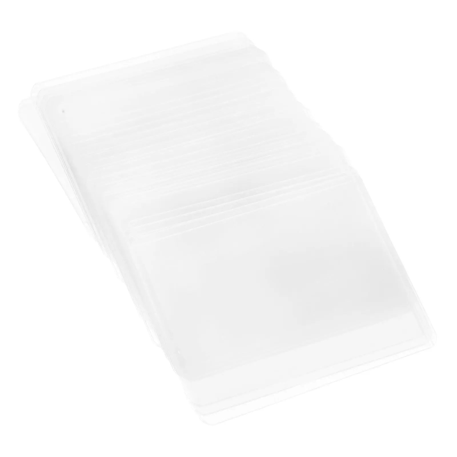 25Pcs Clear Hard Ca…