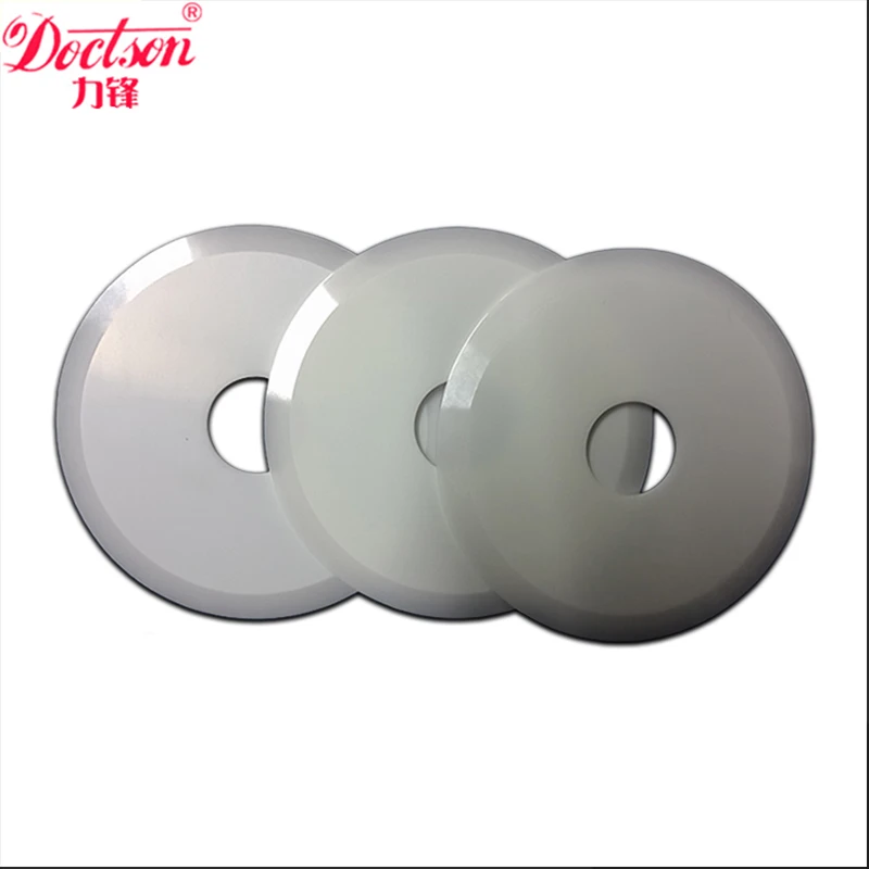 Ceramic Circular Blade Sewing Machine Knife Textile Machinery Zirconia Round Blades