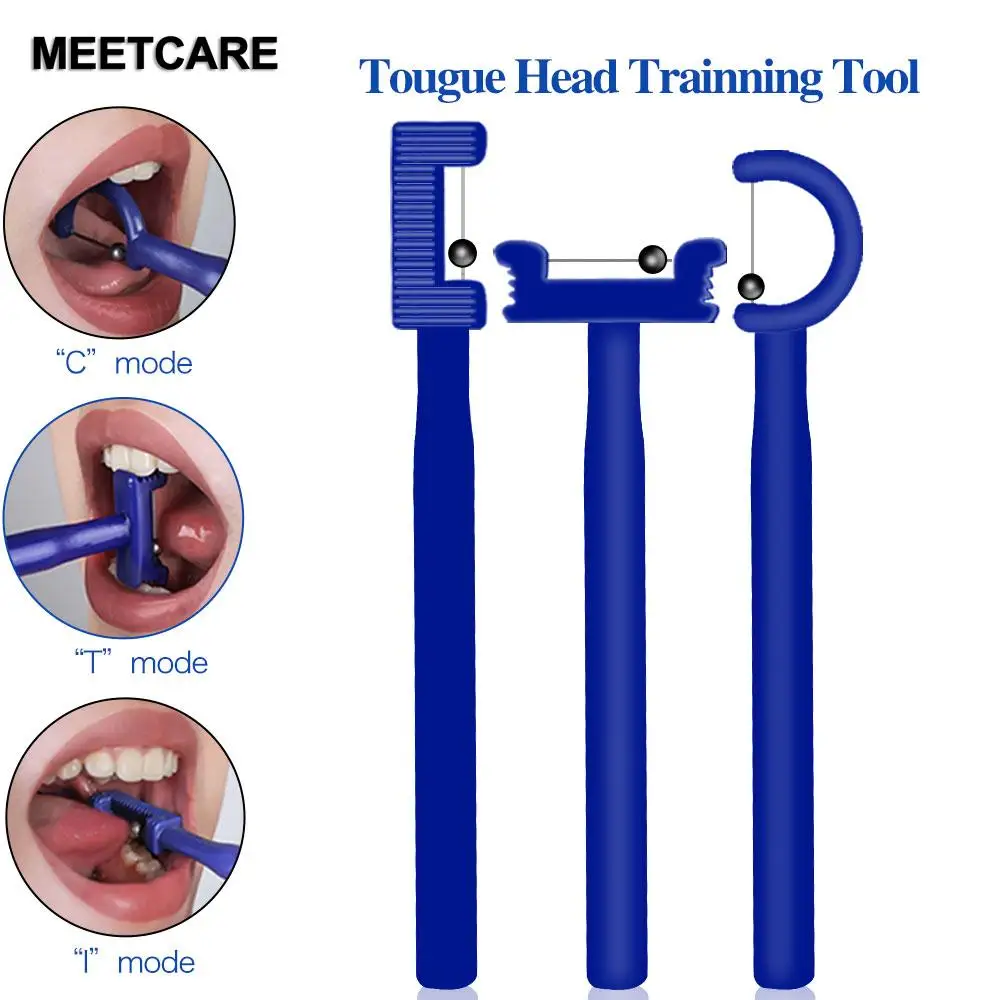 3Pcs Kids Mouth Tongue Tip Lateralization Elevation Tool Tongue Tip Exercise Oral Muscle Training Autism Speech Therapy Supplies