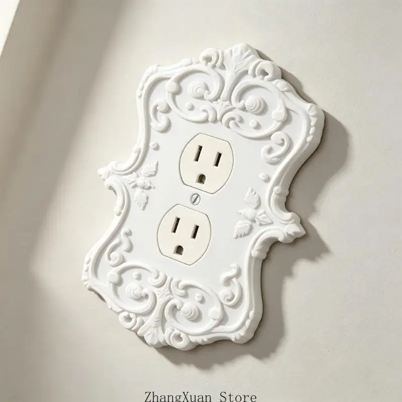 Wandplatteneinfassung mit erhabenem dekorativem Blatt- und Schriftdetail 3XUF – Detail 9
