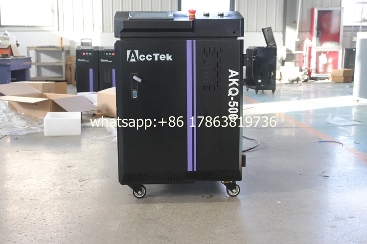 Handheld Laser Rust Pulse Laser Cleaner 300W 500W 1000W High Power Pulse Laser Cleaning Machine For Sale