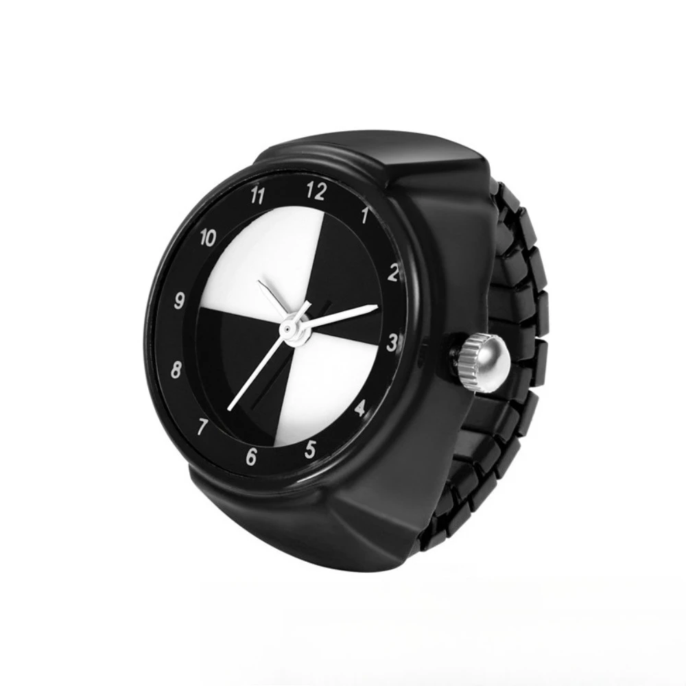 Mini Ring Watch with Time Display description 2