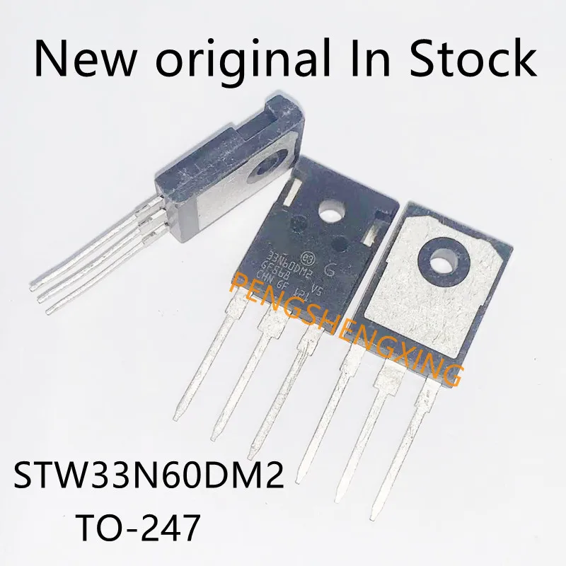 5PCS/lot  33N60DM2 STW33N60DM2   TO-247 600V 24A      Spot hot sale quality 100%