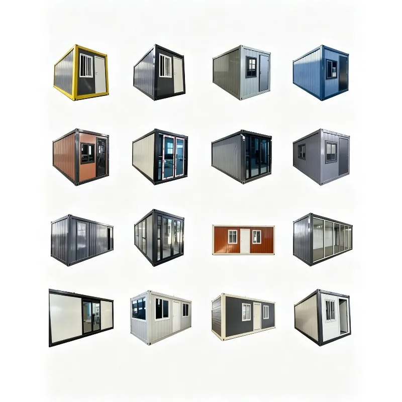 

Customized Manufacturer 20ft Prefab House Z Folding Container Prefabricated Mobile Home Camp Office Storage Box Container House