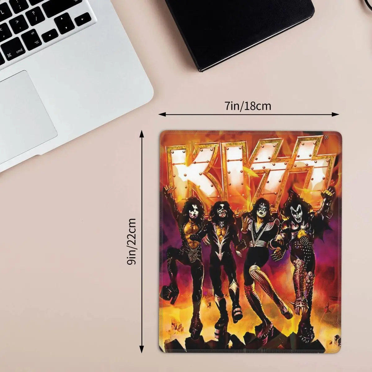 KISS The Band Rock And Roll Mouse Pad Computer Keyboard Mouse Mat Gamer PC Laptop Desk Mat Office Accessories
