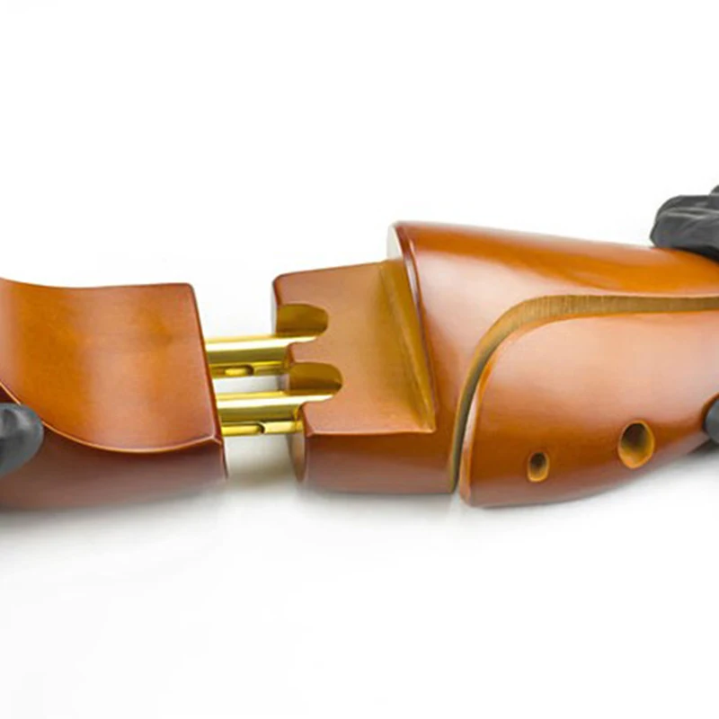 รองเท้าบูตต้นไม้แบบรองเท้าไม้สีน้ำตาลปรับได้เพื่อปกป้องกระแส