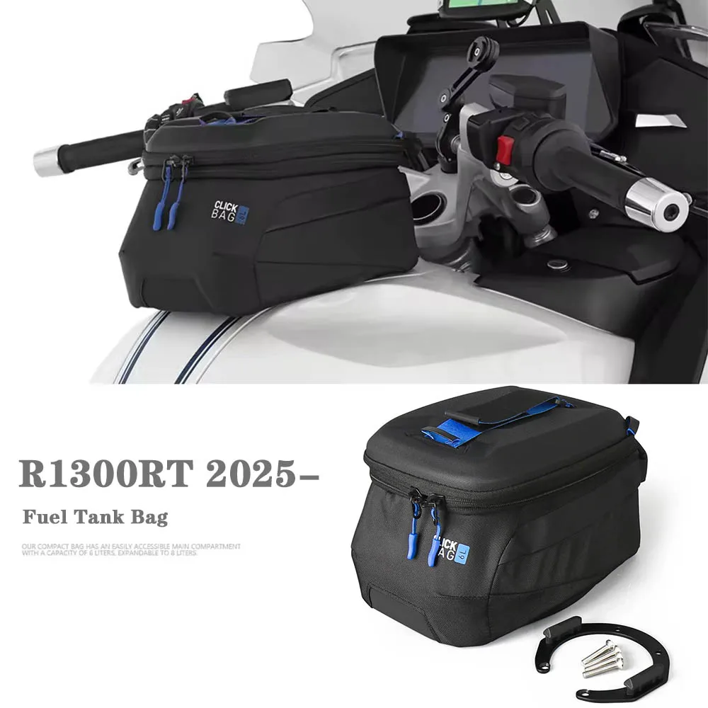 

For BMW R1300RT 2025 2026 Tank Bag Luggage Storage Bags 6L~8L R1300 RT R 1300 RT r1300rt Motorcycle Accessories Tank Bag Black