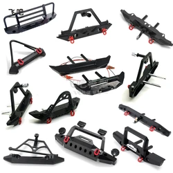 Metal Front/rear Anti-collision Bumpers for 1/10 RC Crawler Car Traxxas TRX4 Defender Bronco AXIAL SCX10 RC4WD D90 Upgrade Parts