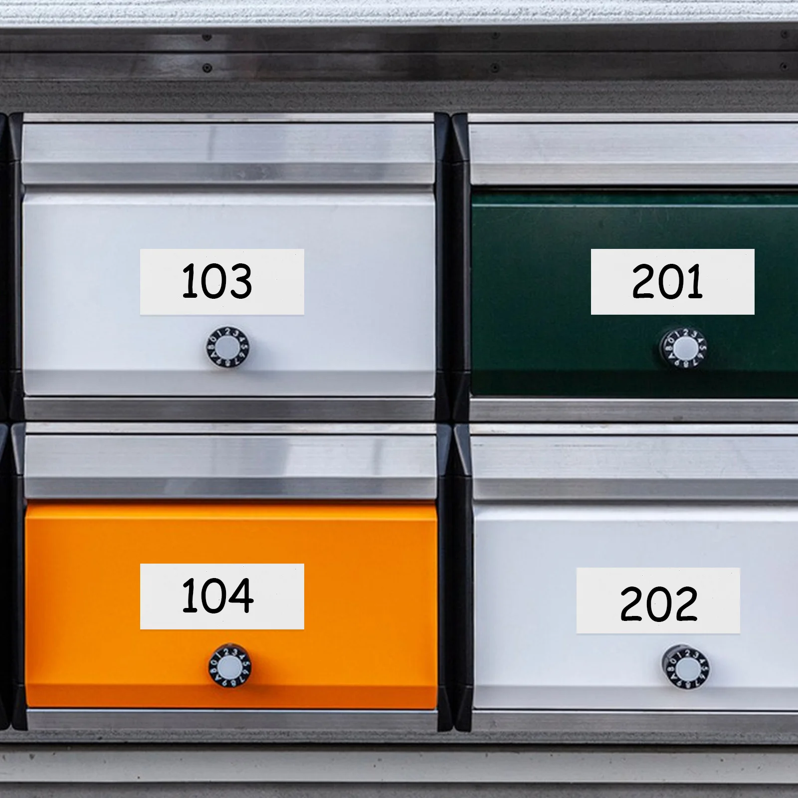 تسميات أسماء مغناطيسية قابلة للمسح قابلة لإعادة الاستخدام 50 مم بطاقات فارغة قابلة للكتابة لصناديق تخزين الثلاجات والسبورات البيضاء متعددة الأغراض #5