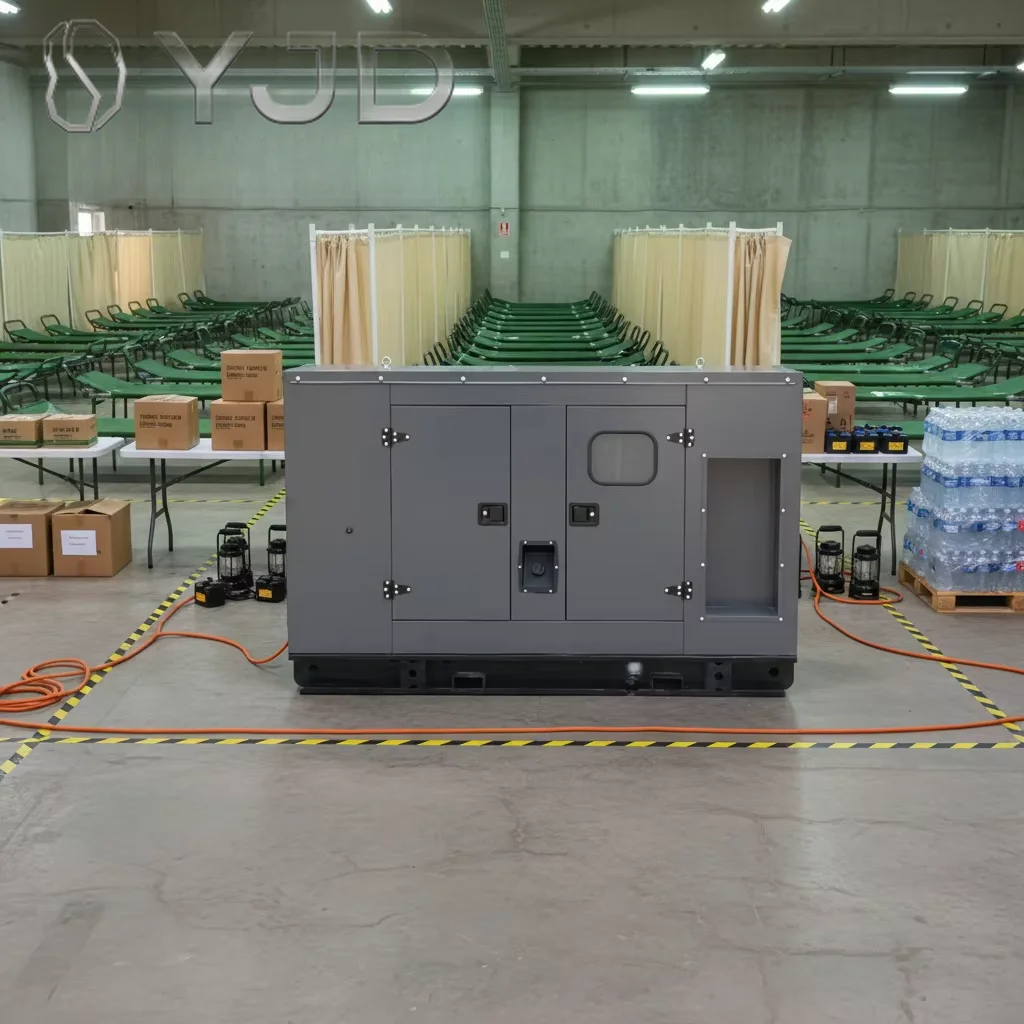 China Brand Silent Diesel Generator Set 15kw/30kw 50/60Hz Remote Start 480V Open Frame with Key Features
