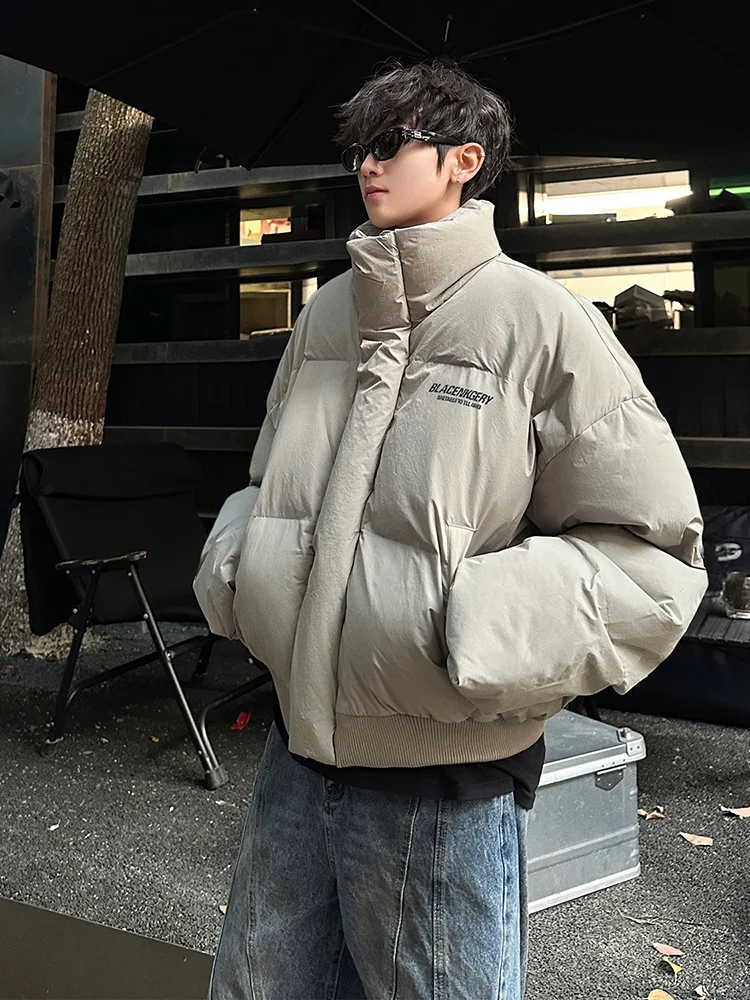 

Мужская зимняя утепленная стеганая хлопковая куртка American Style Cleanfit с воротником-стойкой для защиты от холода