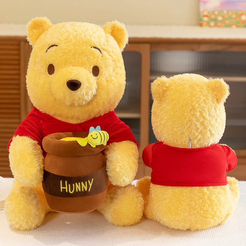 animation Disney Winnie the Pooh Plush toy Pillow cushionKawaii Plush Doll Cartoon cute plush doll for a girl's birthday present