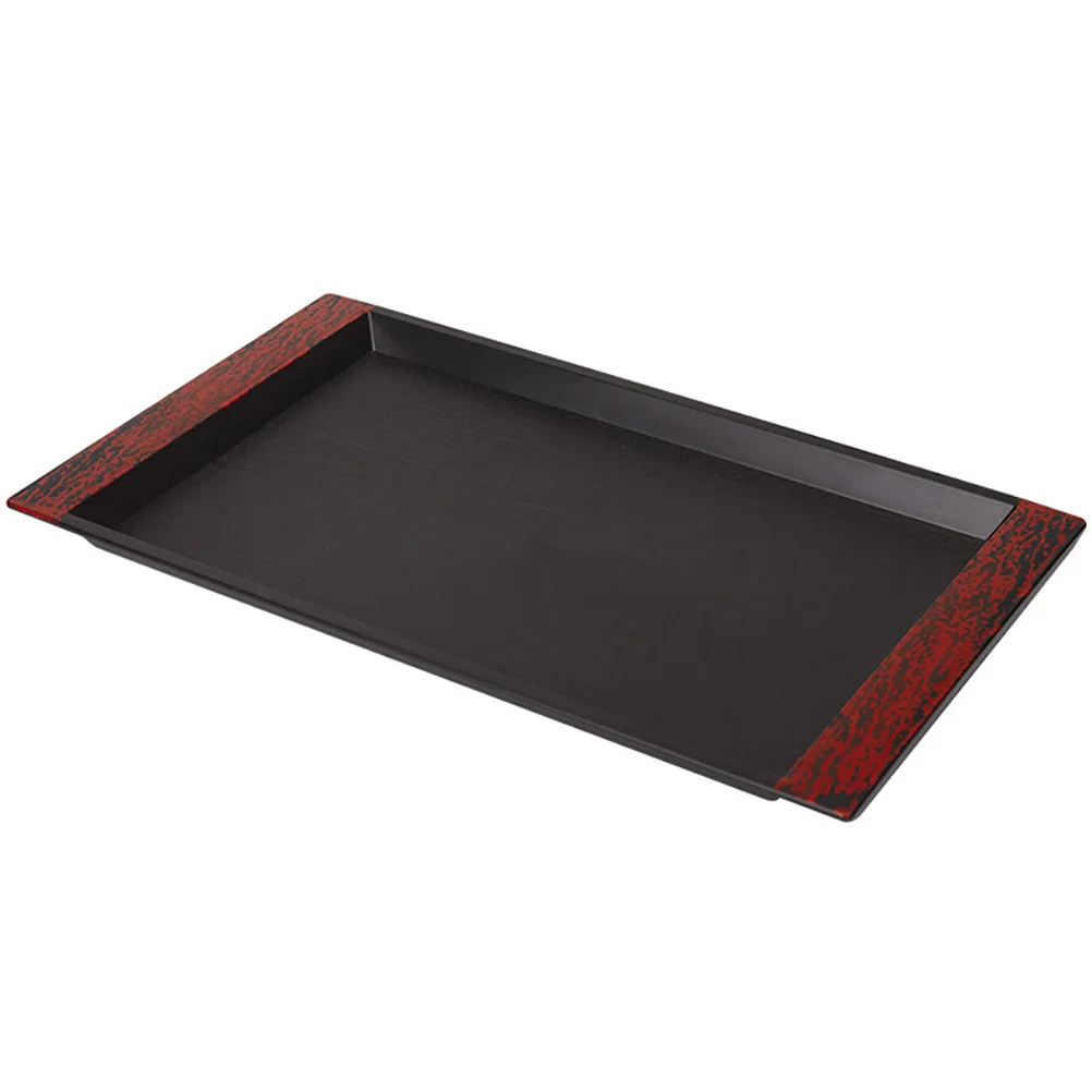 

Storage Tray Polypropylene Multipurpose Household Serving Tray Breakfast Organizer Easy Carry Spill Proof