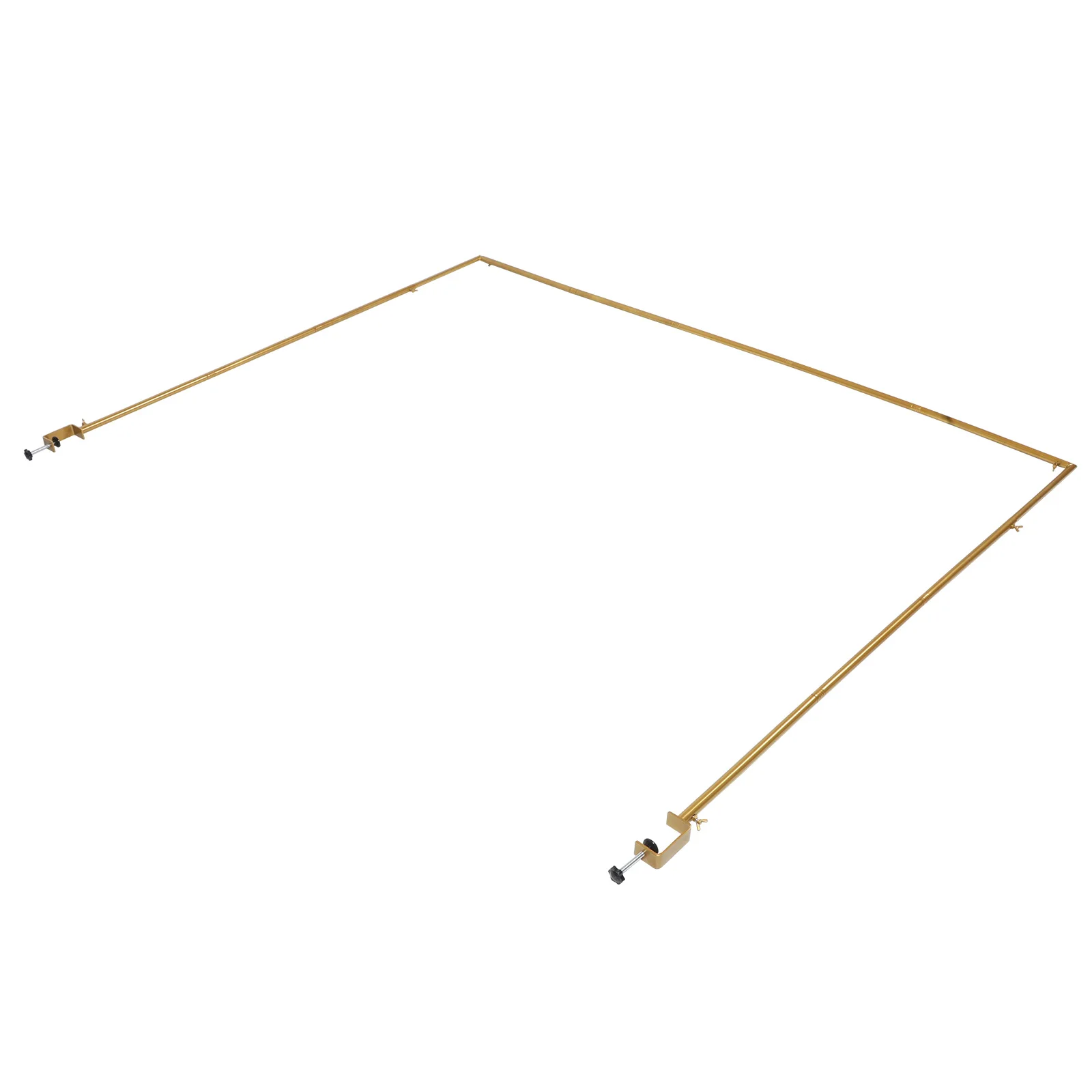 

Desk Multifunction Stand The Table Clamp Accessories Storage Bag Bracket Rod Holder Golden Decorative