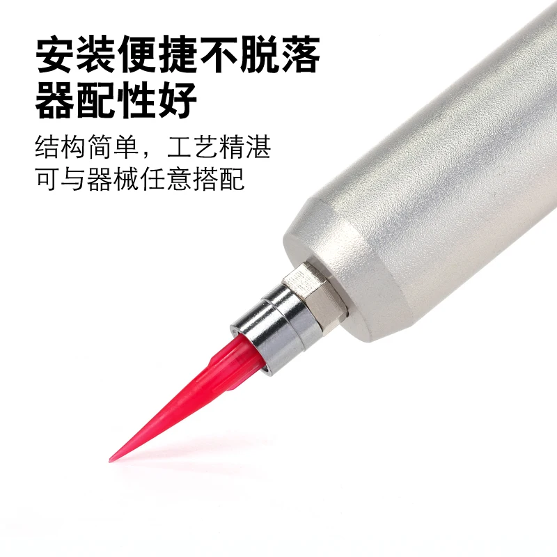 Dispensing Machine Needle All Plastic Screw Mouth TT Plastic Oblique Needle Nozzle Needle Tube Dispensing Accessories