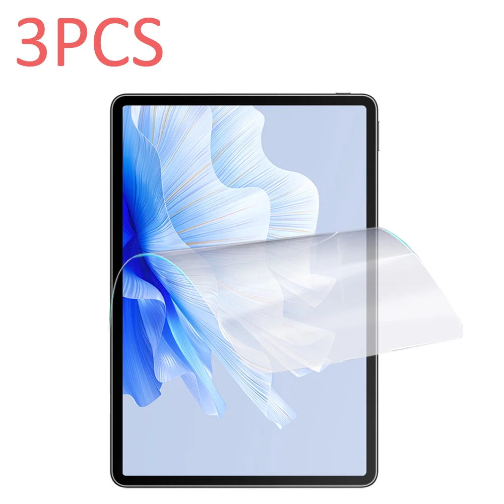 Protector de pantalla suave PET para Huawei Matepad air 11,5 SE 10,4 10,1 T10 T10S 9,7 T8 pro 10,8 11, película protectora, 3 uds.