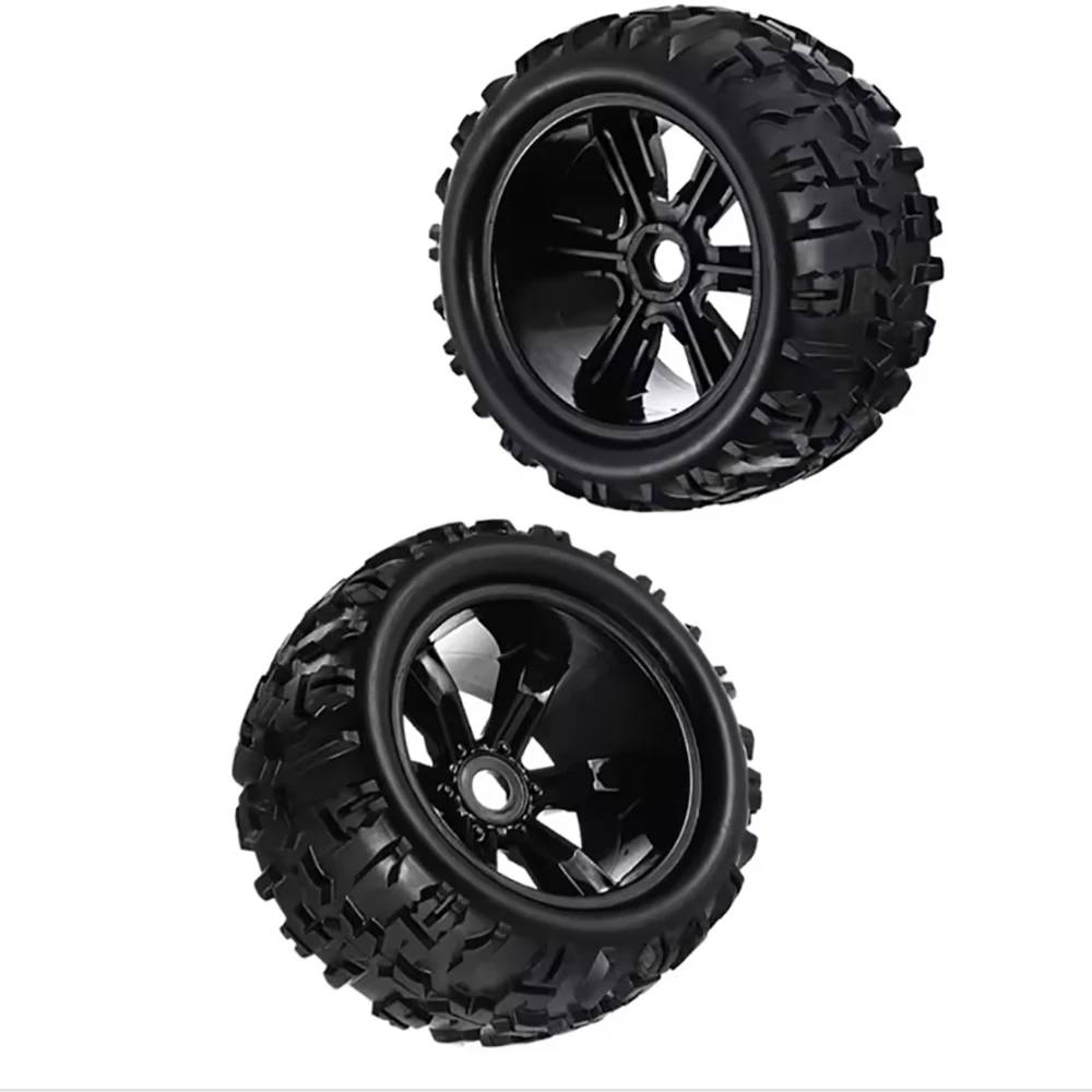 ZD Racing 8477 2pcs 4pcs 1/8 17mm Hex RC Truck Tires Wheels Set Pre-glued for Traxxas Maxx Tmaxx E-Revo JLB Cheetah