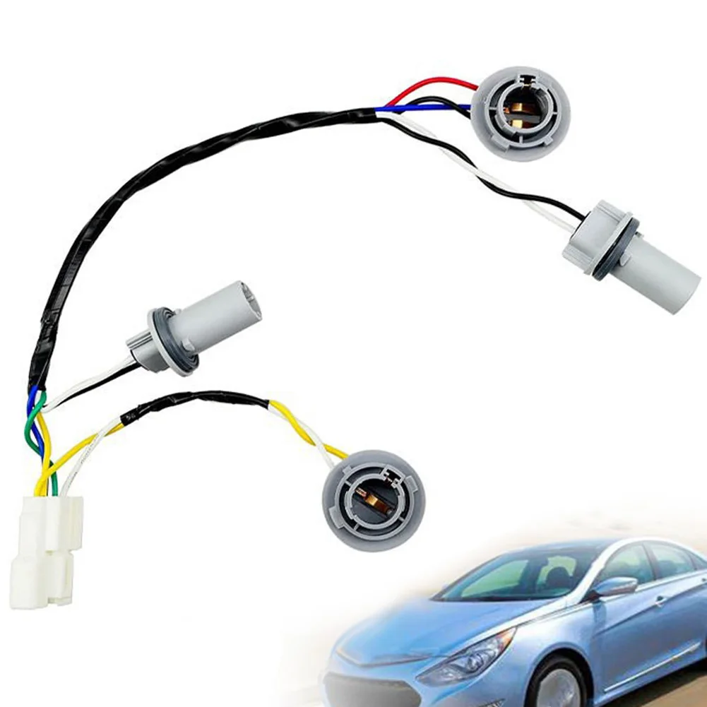 Wiring Harness for Hyundai Sonata 2011 to 2014 Turn Signal Light with Integrated Bulb Direct Fit OEM 92450 3Q000