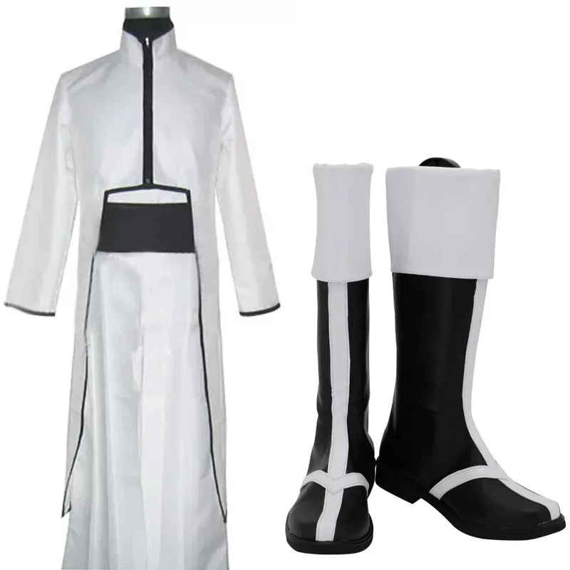 Anime Ulquiorra Cosplay Cifer Boots Costumes boots shoes  Men Halloween Costume