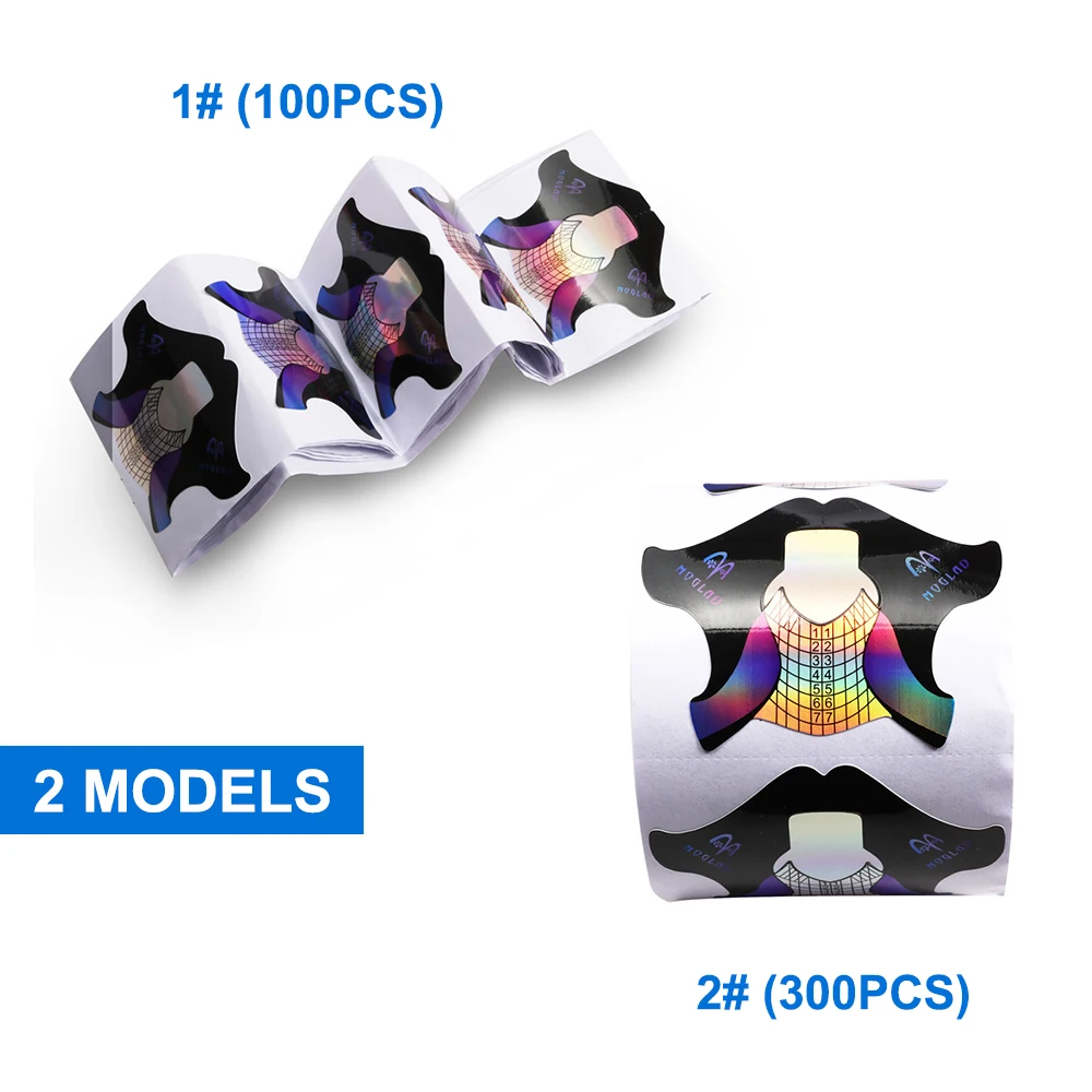 / ฟอร์มติดเล็บ สำหรับทำเล็บหนา  แผ่นสติ๊กเกอร์ติดเล็บ  ฟอร์มต่อเล็บ  อุปกรณ์ทำเล็บ  แผ่นติดเล็บสำหรับทำเล็บ