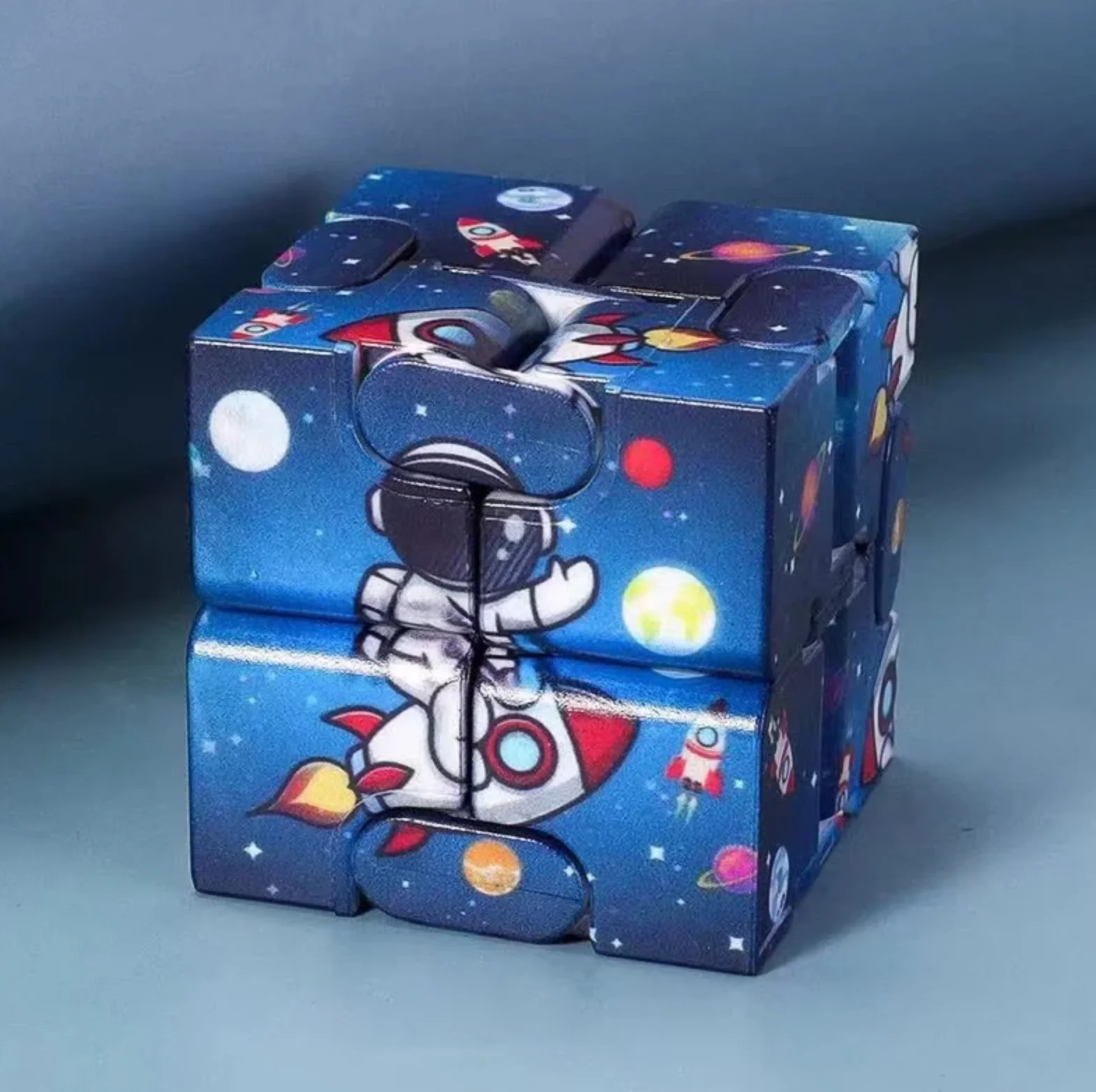 Infinity Magic Cube Starry Sky Square Puzzle Toy Four Corner Maze Toys Children Adult Decompression Relaxing Hand-Held Kids Gift