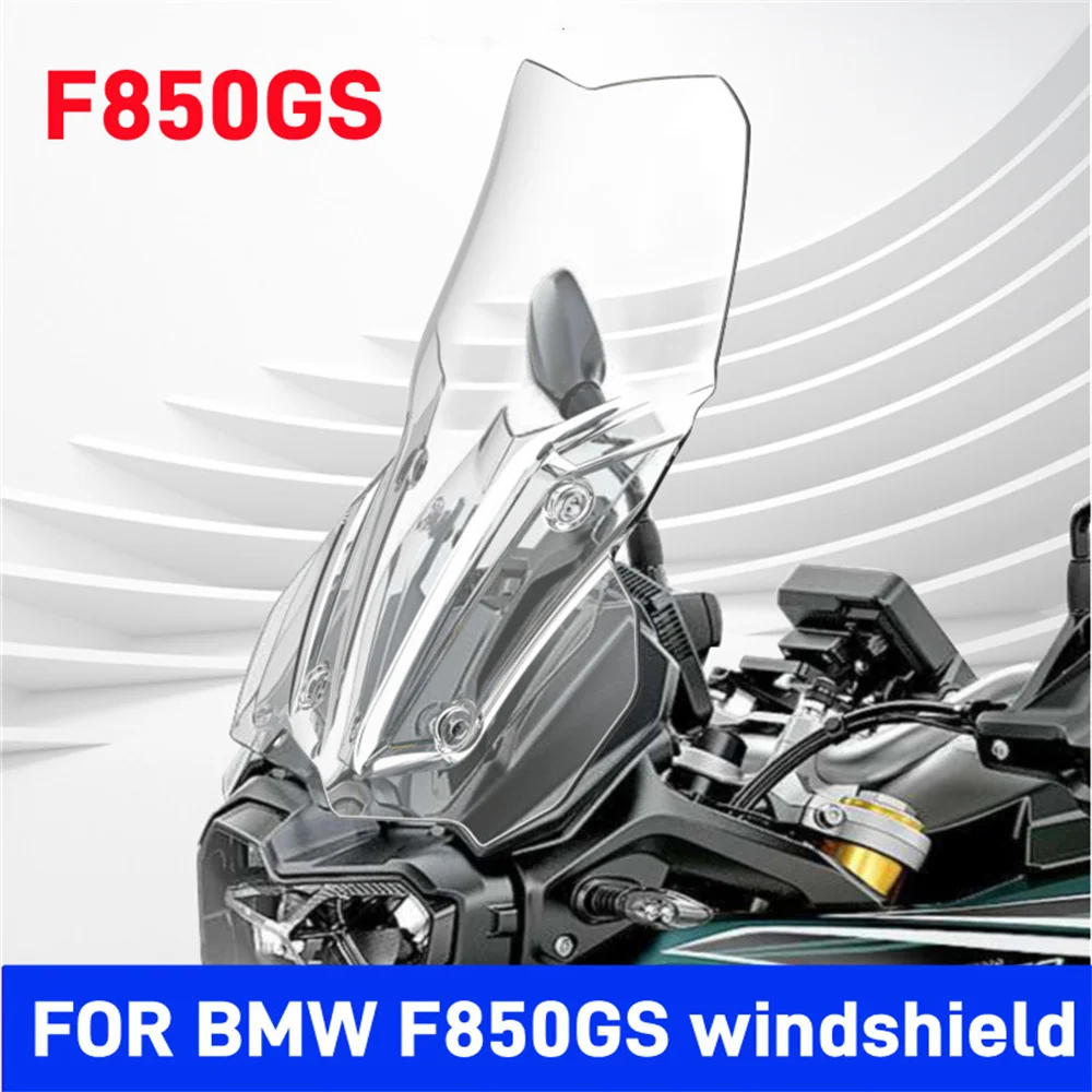 

For BMW F850GS F 850GS F850 GS windshield modification increased height and thickened windshield accessories