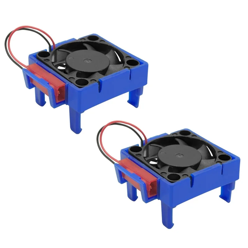 New 2Pc VXL-3S Velineon ESC VXL-3 VXL 3S Heat Sink Cooling Fan for Traxxas Bandit Rustler Stampede Slash 2WD / 4X4 VXL Parts