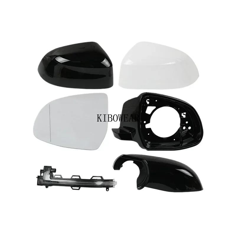 1pc Auto Side Mirror Bottom Holder Glass Cover trim Frame For BMW X3 F25 X5 F15 X4 X6 F26 F16 2014-2018 Housing Trim Turn signal