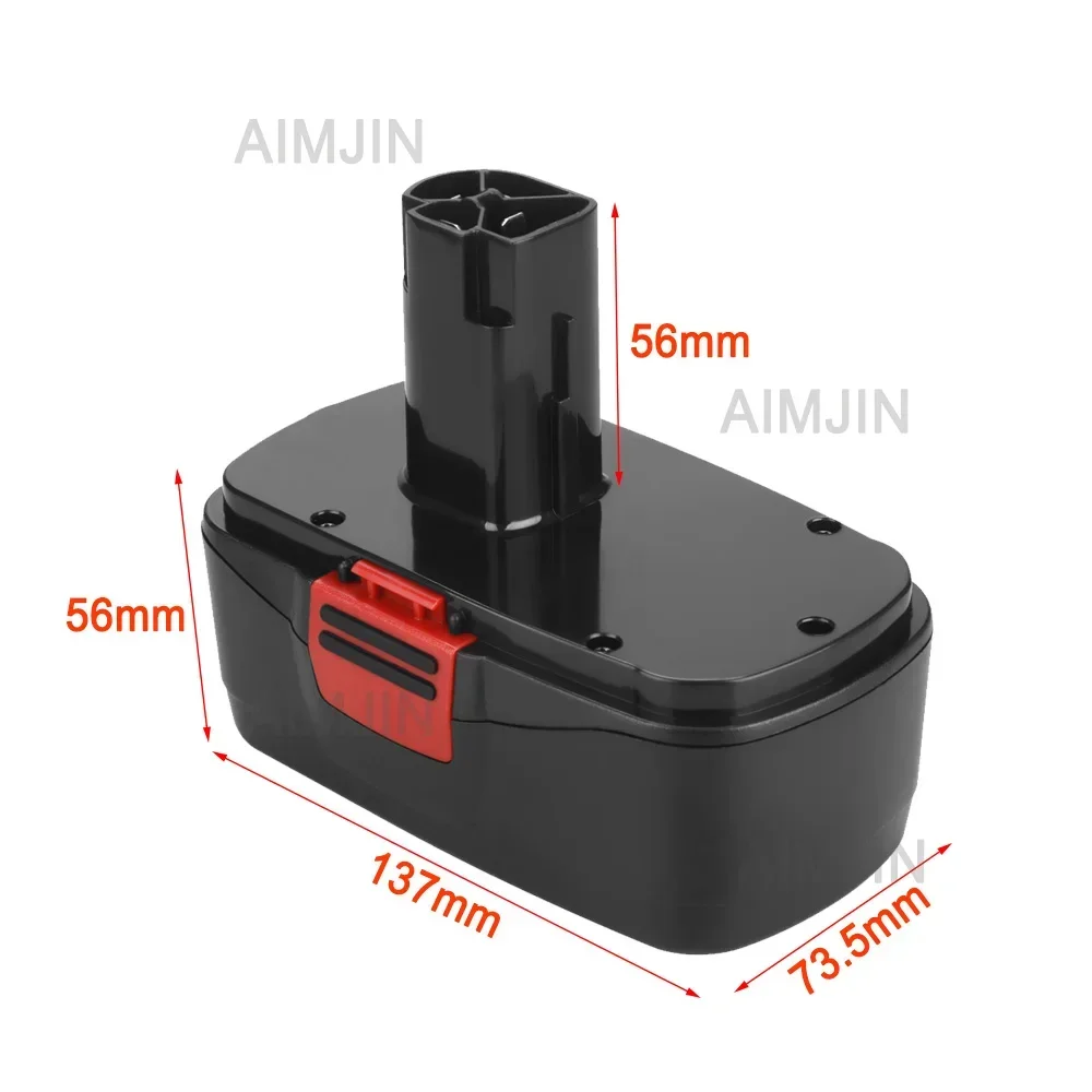 New ni-mh 6Ah battery for Craftsman 19.2V diedhard C3 130279005 315.113753 315.115410 1323903 1323517 11375 Power battery